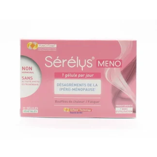 Sérélys Meno Désagréments de la (Péri)-Ménopause 30 gélules