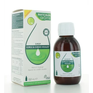 Phytosun Aroms Sirop Gorge & Cordes Vocales 150ml