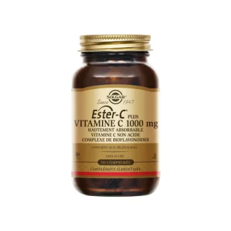 Solgar Ester-C Plus Vitamine C 1000mg 90 comprimés
