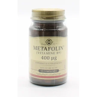 Solgar Metafolin 400µg 50 comprimés
