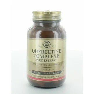 Solgar Quercetine Complexe avec Ester-C 50 gélules végétales