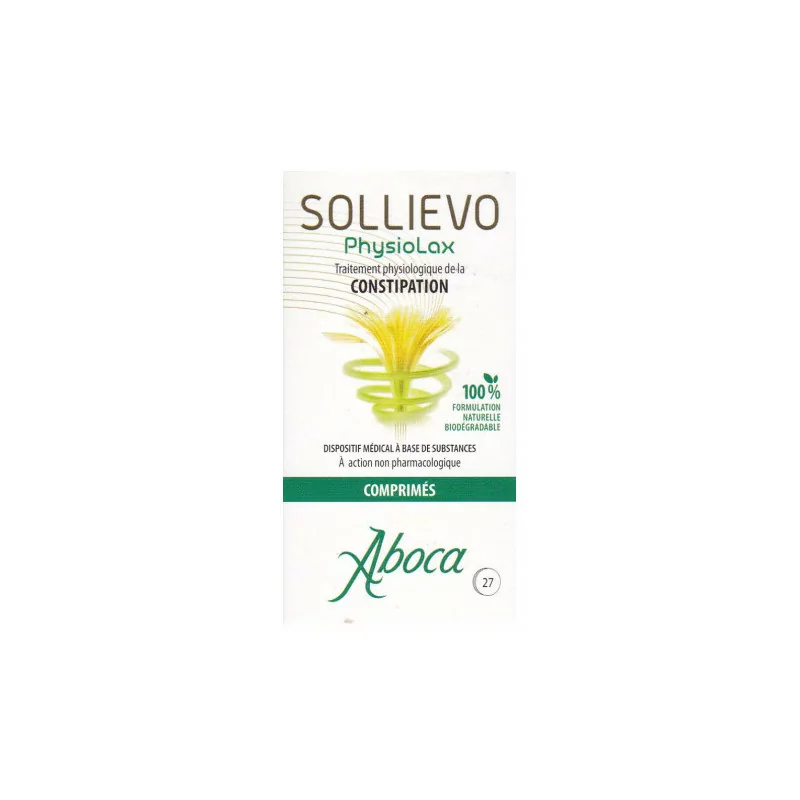 Sollievo Physiolax Constipation 27 comprimés