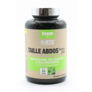 STC Nutrition Taille / Abdos / Ventre Plat 120 gélules