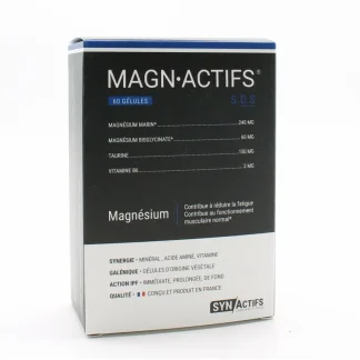 SynActifs MagnActifs 60 gélules