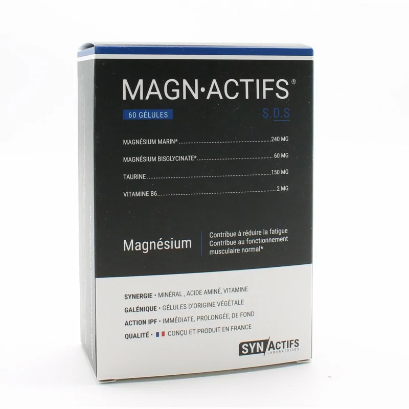 SynActifs MagnActifs 60 gélules