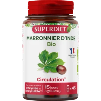 Superdiet Marronnier d'Inde Bio 45 gélules
