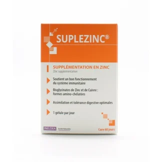 Suplezinc 60 gélules