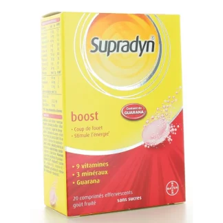 Supradyn Boost 20 comprimés effervescents