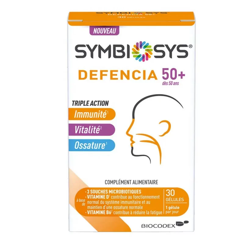 Symbiosys Defencia 50+ 30 gélules