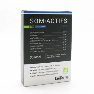 SynActifs SomActifs Bio 30 gélules