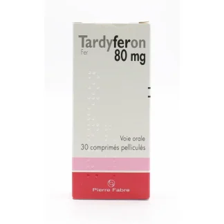 Tardyferon 80mg 30 comprimés