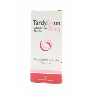Tardyferon 50mg 30 comprimés