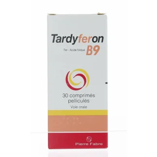 Tardyferon B9 30 comprimés