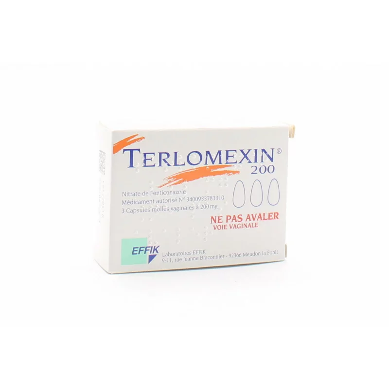 Terlomexin 200 Capsules Molles Vaginales X3