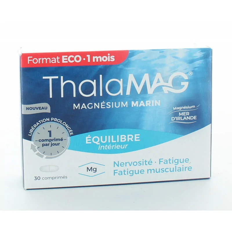 Thalamag Magnésium Marin Équilibre Intérieur 30 comprimés