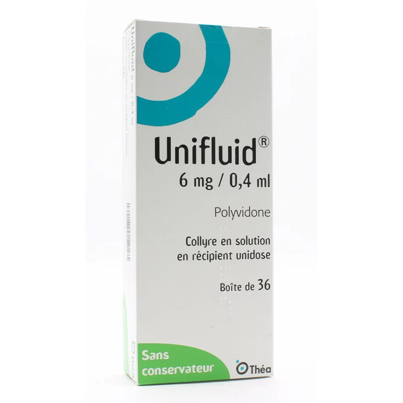 Unifluid 6mg/0,4ml Collyre en Solution 36 unidoses