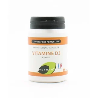 Uprana Vitamine D3 1000UI 50 gélules