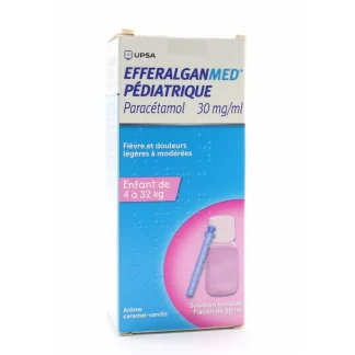 Upsa Efferalganmed Pédiatrique Paracétamol 30mg/ml 90ml