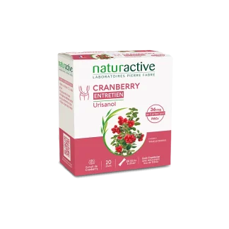 Naturactive Urisanol Cranberry Entretien 20 sticks