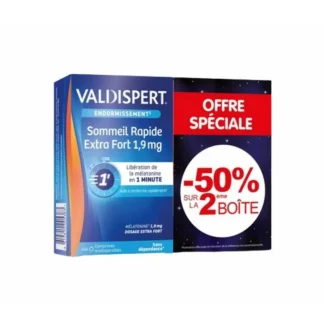 Valdispert Mélatonine 1,9 mg 2X40 comprimés