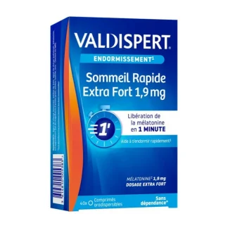 Valdispert Mélatonine 1,9mg 40 comprimés