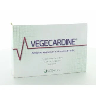 Vegecardine 60 gélules végétales
