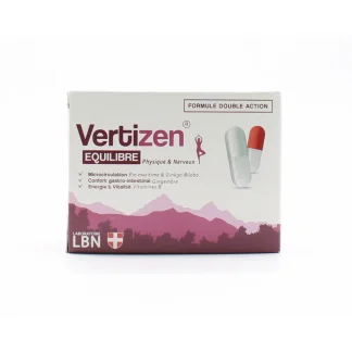 Vertizen Equilibre Physique & Nerveux 60 gélules