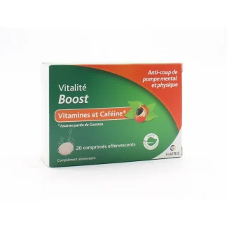 Viatris Vitalité Boost 20 comprimés effervescents