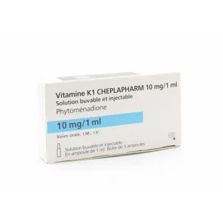 Vitamine K1 Cheplapharm 10mg/1ml 5 ampoules