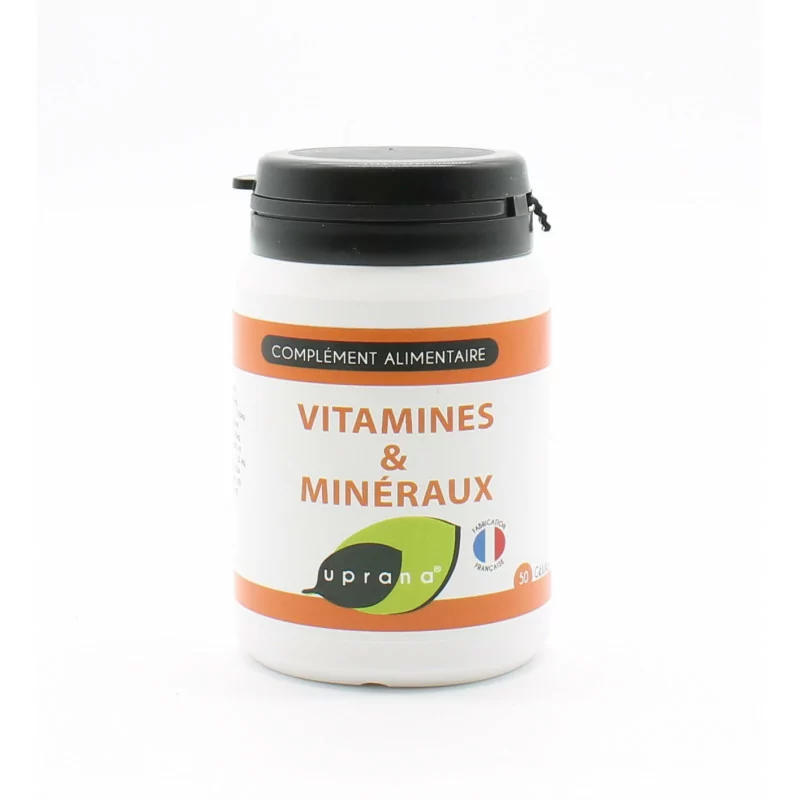 Uprana Vitamines & Minéraux 50 gélules