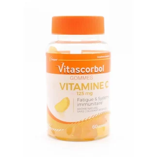 Vitascorbol Vitamine C 125mg 60 gommes