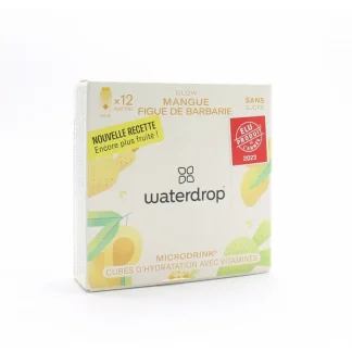 Waterdrop Microdrink Glow Mangue Figue de Barbarie 12 portions