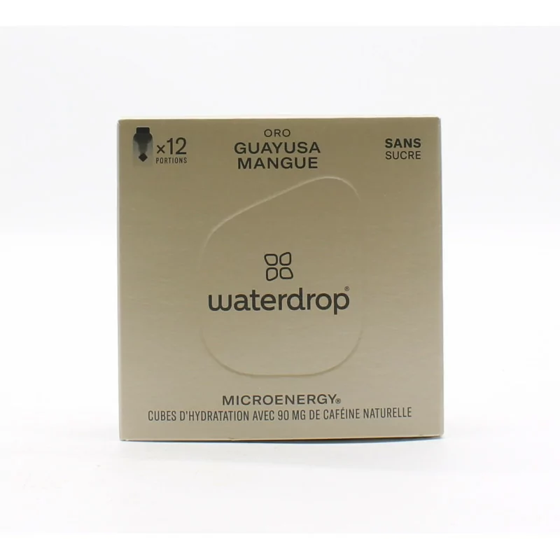 Waterdrop Oro Guyusa Mangue Microenergy Sans Sucres X12