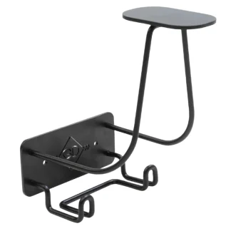 Support De Casque Kentucky En Acier Avec Crochet