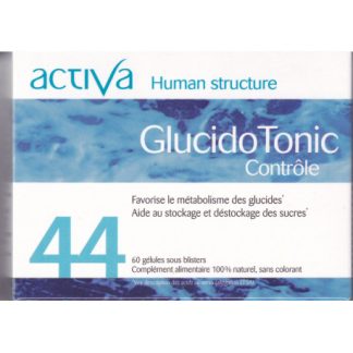 Activa 44 Glucidotonic Controle 60 gelules