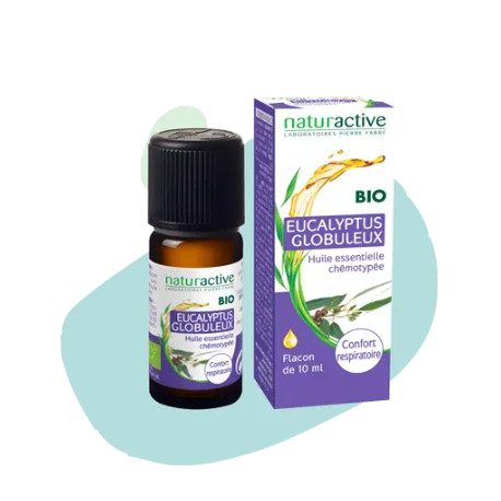 Eucalyptus globuleux Huile Essentielle Bio 10 ml Naturactive