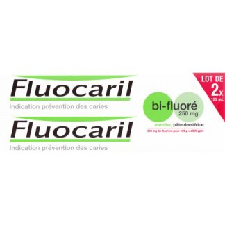 Fluocaril Bi-fluoré 250 mg Pâte dentifrice Préventions des caries