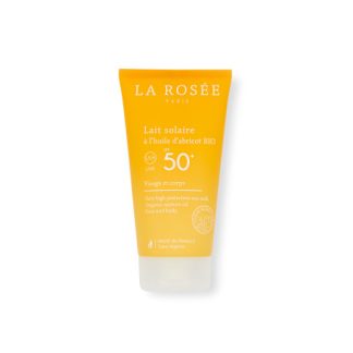 Lait Solaire SPF50+ à l'Huile d'Abricot BIO La Rosée