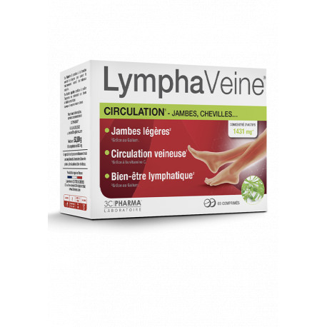 Lymphaveine Circulation Comprimés 3C Pharma