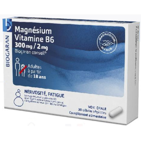Магний Витамин B6 300 мг/2 мг Biogaran Conseil