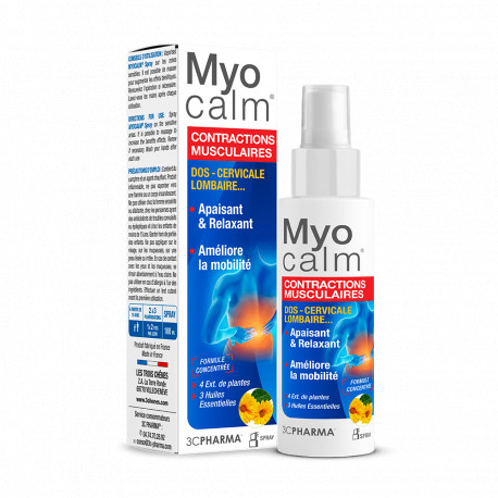 MYOCALM Spray contractions musculaires 3C Pharma