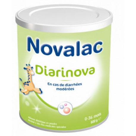 Novalac Diarinova Lait infantile 0-36 mois en cas de diarrhées 600 g