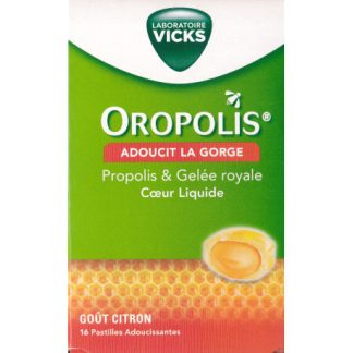 OROPOLIS coeur liquide Gelée royale pastilles pour la gorge