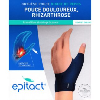 Orthèse Pouce Rigide de repos Epitact