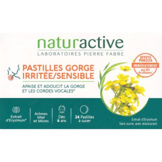 Pastilles Gorge irritée/sensible Naturactive