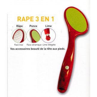 Râpe plantaire 3 en 1 Cout'Coeur