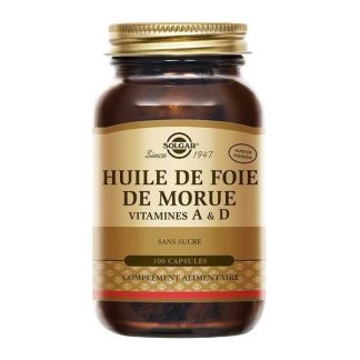 Капсулы с маслом печени трески Solgar