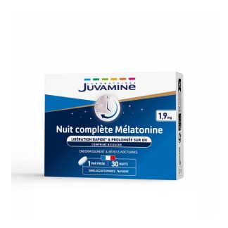 Таблетки Juvamine Complete Night Melatonin 1,9 мг