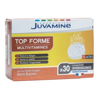Juvamine Top Form Шипучие мультивитамины без сахара