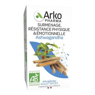 Капсулы Arkogélules Organic Ashwagandha